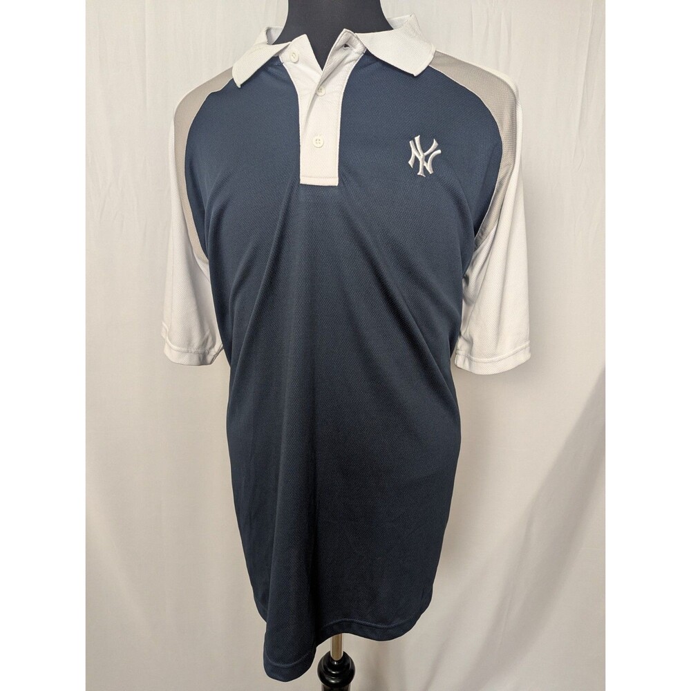 New York Yankees Polo Golf Shirt Embroidered Men’s Size XL